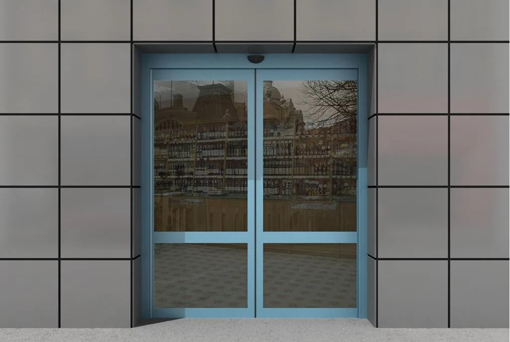 Двухстворчатая дверь