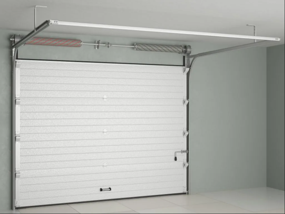 Гаражные ворота с торсионным механизмом